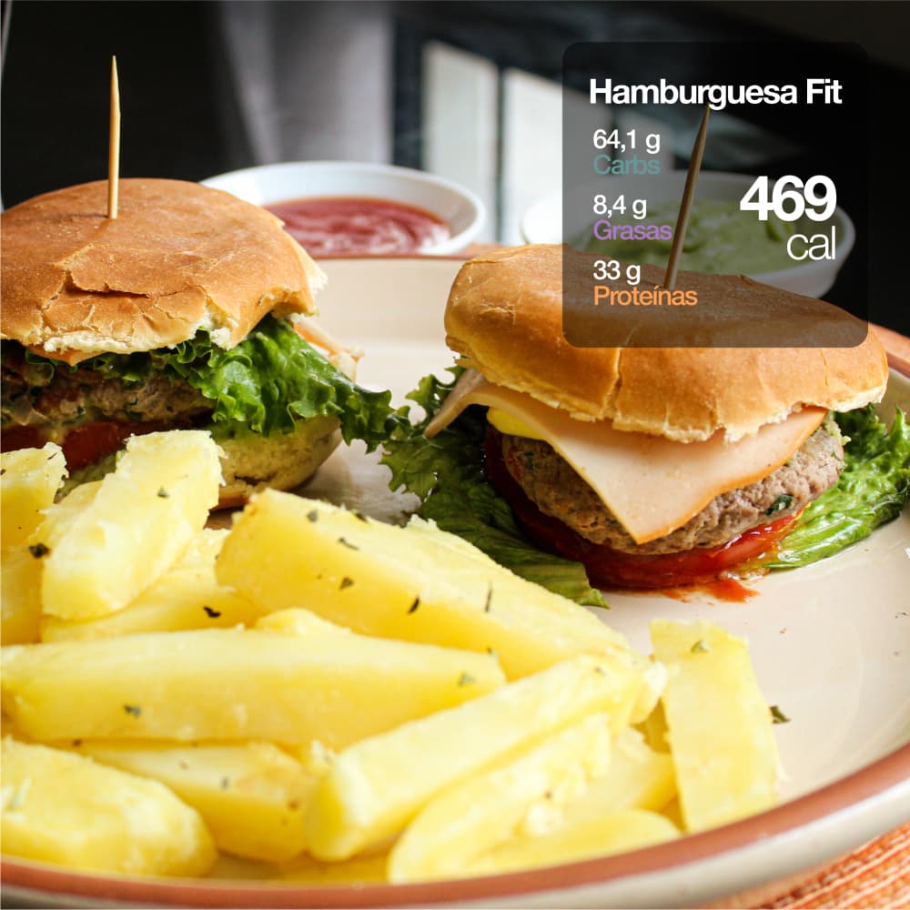 Hamburguesa fit