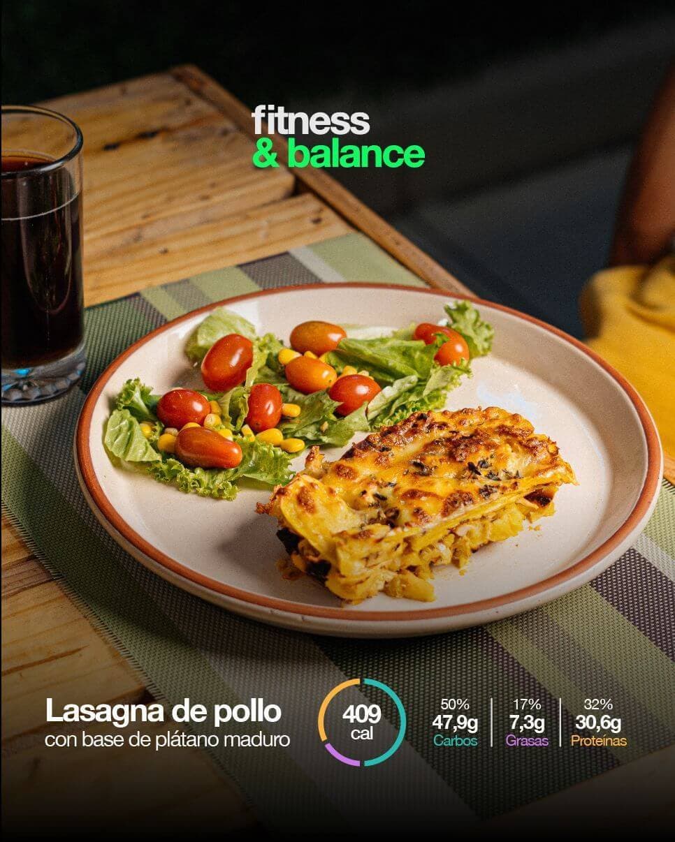 Lasagna de pollo