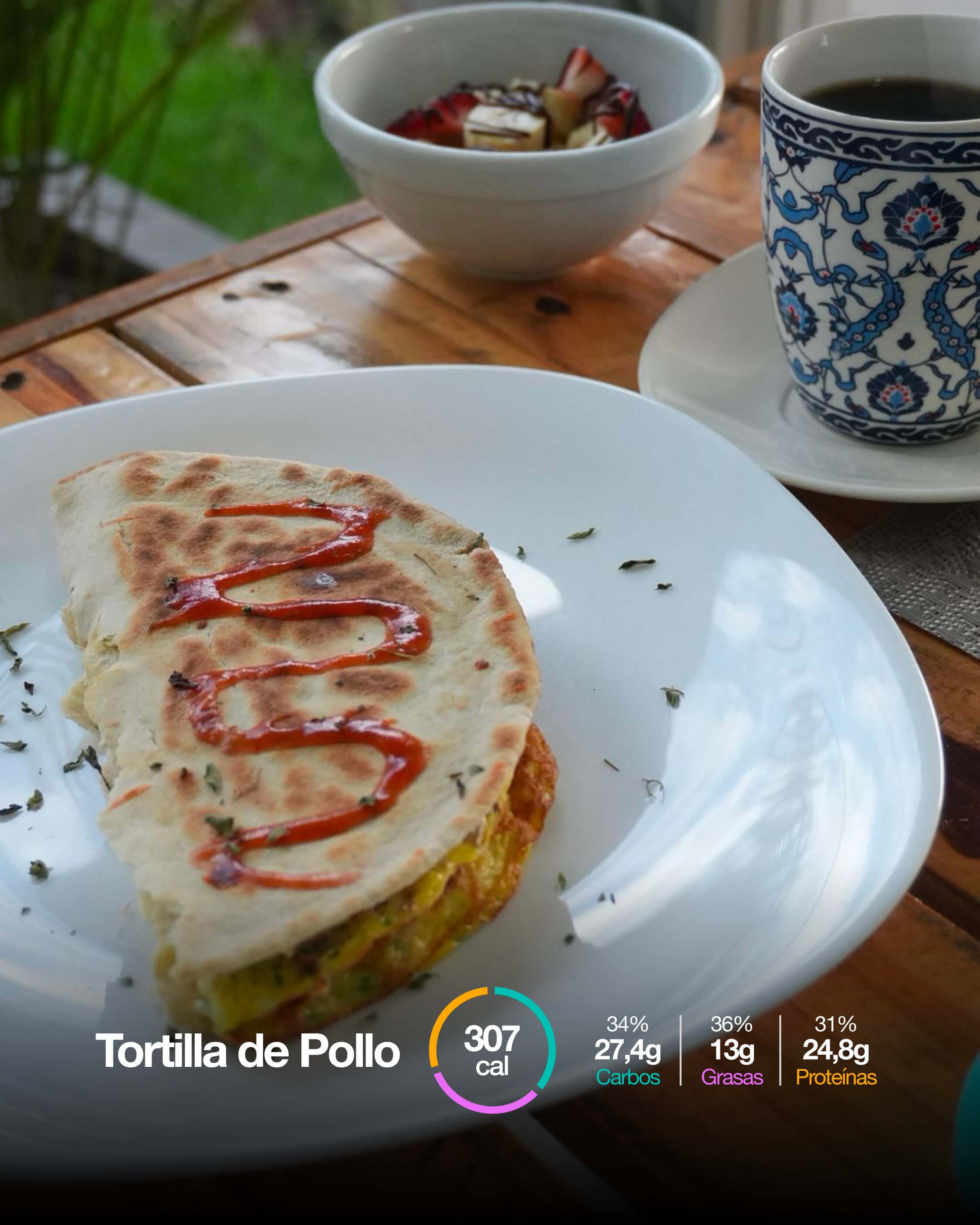 Tortilla de pollo